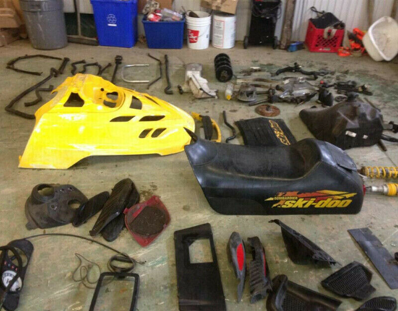 Ski Doo ZX Chassis Parts