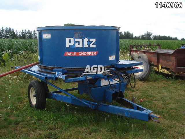 Hay/Forage/Livestock  Patz Round Bale Processor Photo