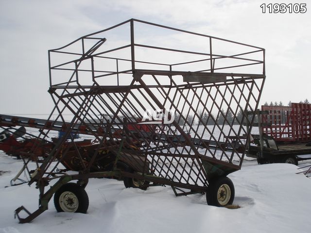 Hay/Forage/Livestock  Forage King Tube Bale Basket Photo