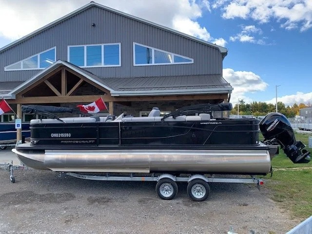 Princecraft Boats  Used 2022 Princecraft Sportfisher 25 LX Pontoon Boat Photo