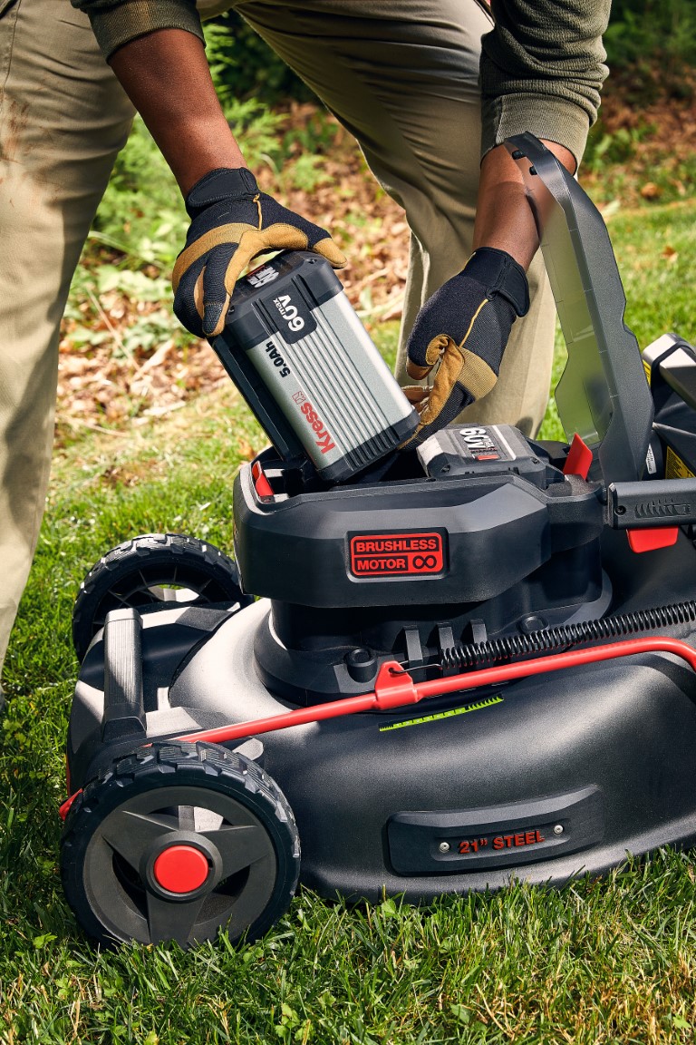 Landscape and Snow Removal  Kress KG758 60V Push Lawn Mower Photo
