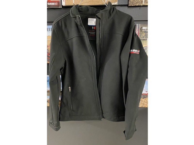 CASE IH WOMENS BLACK COAT L, XL