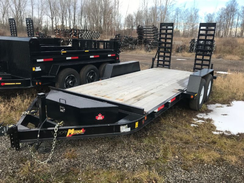 2024 Miska 7 Ton Lowbed with Contractor Package 