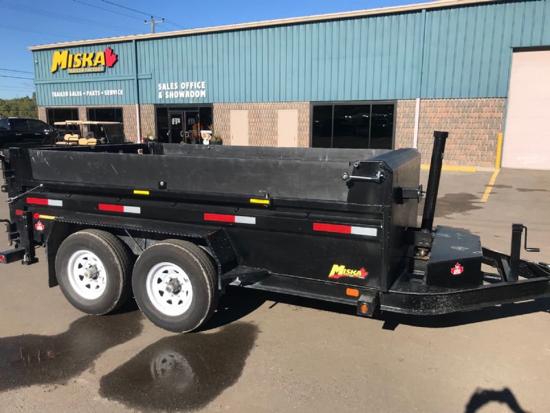 2024 Miska 6 Ton Contractor Dump Trailer