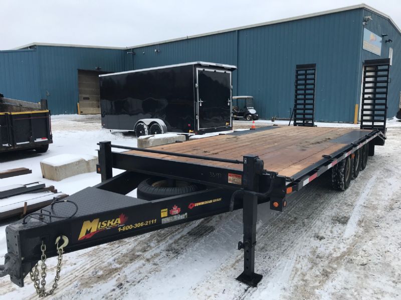 2023 Miska 10 Ton Deckover Equipment Float