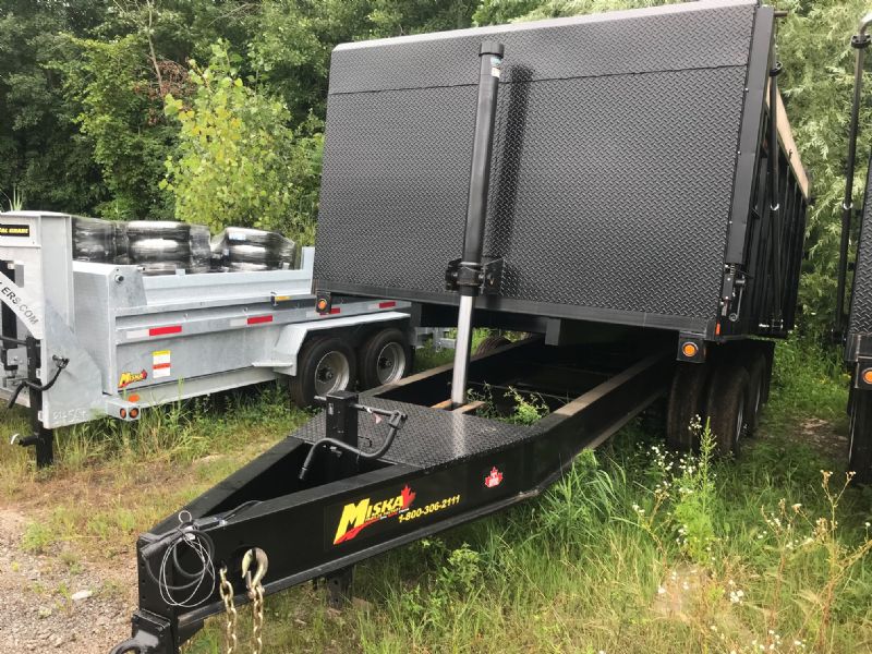 Cargo, Utility Trailers  2024 Miska 12 Ton Dump Trailer Photo