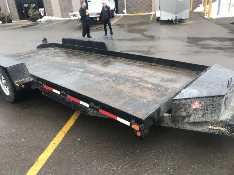Cargo, Utility Trailers  2023 Miska 7 Ton Drop Deck Trailer Photo