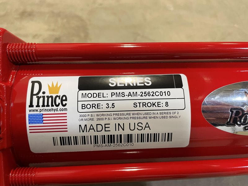 3.5" X 8" X 1.25" HYDRAULIC CYLINDER