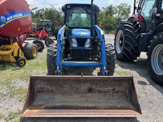 Tractors  New Holland  TN70DA Tractor & Loader Photo