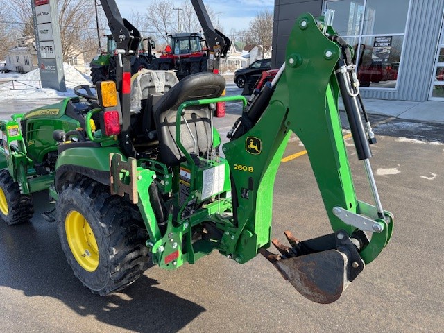 Tractors  John Deere 2025R Tractor Loader Backhoe Photo