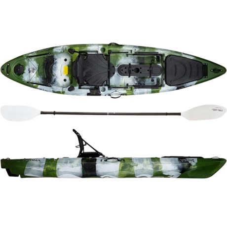 Akona Viking Single Kayak (Olive/Sand Camo)