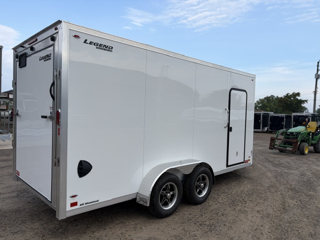 Enclosed Trailers  2027 7x19 Legend Enclosed Trailer (White) Photo