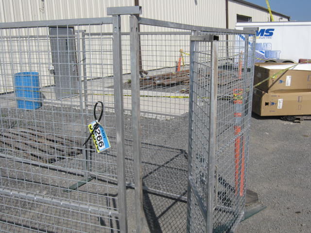 Fences & Gates  Galvanized Dog Kennel Photo
