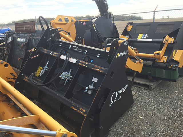 2015 EMILY 150 OMEGAMAX GRAPPLE SKIDSTEER BUCKET