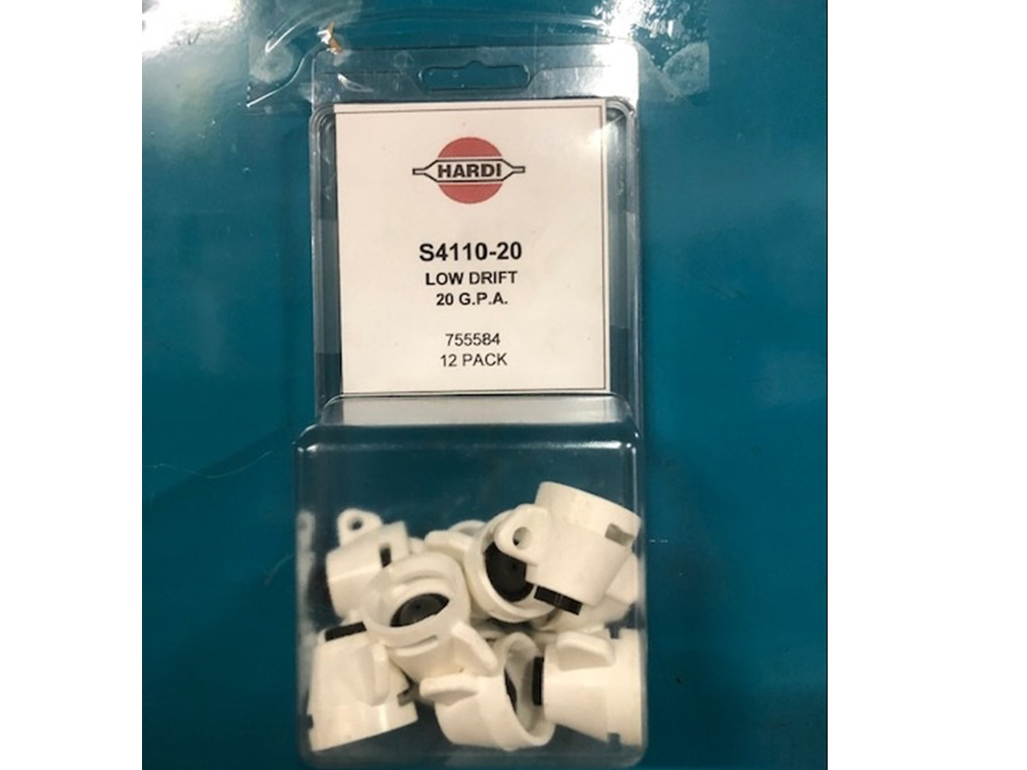 HARDI S4110-20 LOW-DRIFT NOZZLES - NEW IN PACKAGE