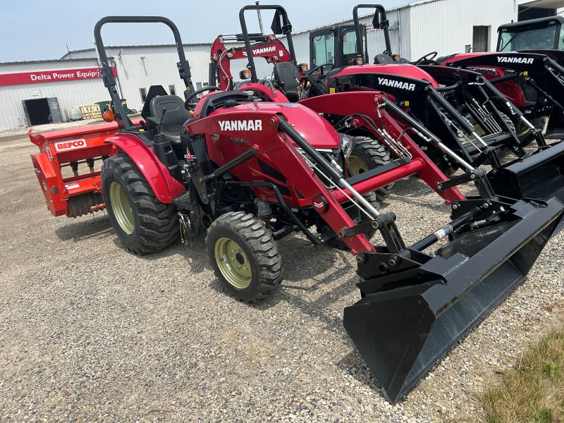 2021 YANMAR YT235 COMPACT TRACTOR WITH LOADER