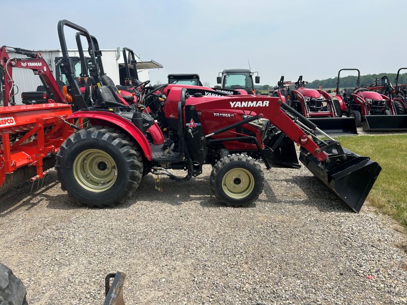 2021 YANMAR YT235 COMPACT TRACTOR WITH LOADER