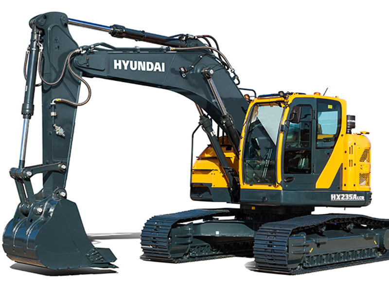 2022 HYUNDAI HX235LXR COMPACT RADIUS EXCAVATOR