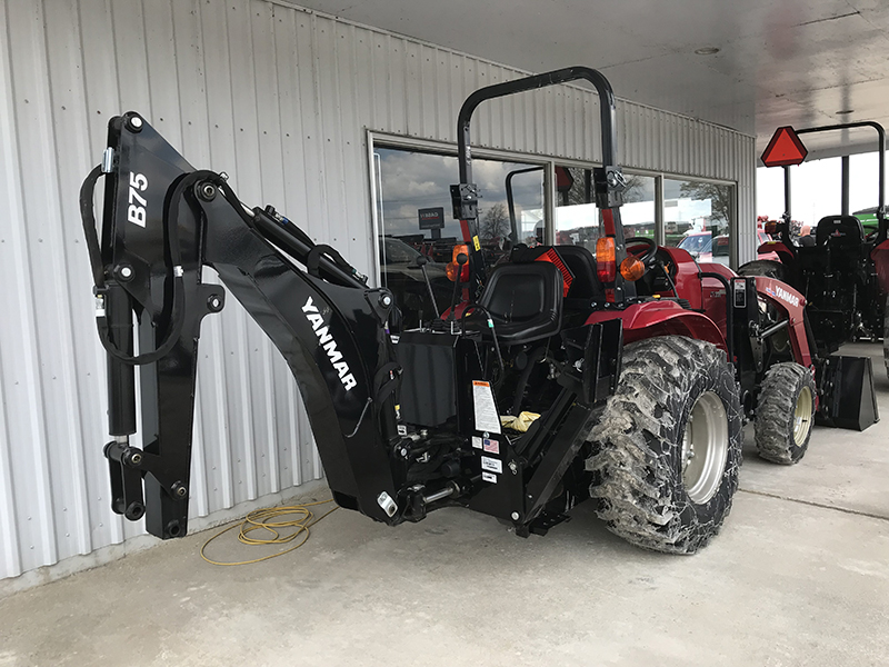 2022 YANMAR YT235 COMPACT TRACTOR WITH LOADER AND BACKHOE