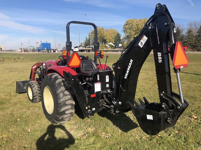 2022 YANMAR YT347 TRACTOR WITH LOADER AND BACKHOE