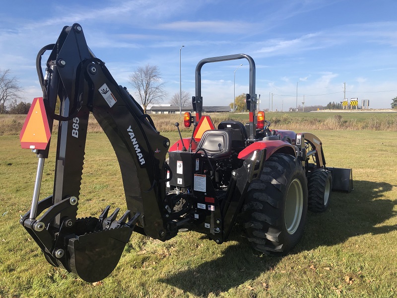 2022 YANMAR YT347 TRACTOR WITH LOADER AND BACKHOE