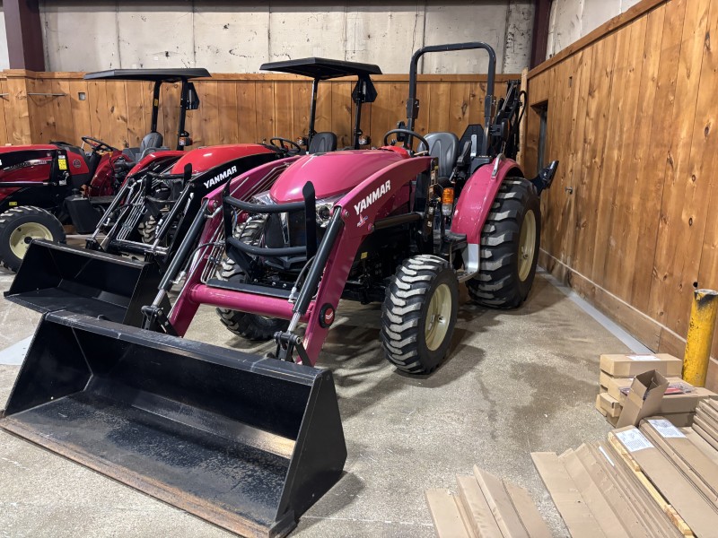 2022 YANMAR YT347 TRACTOR WITH LOADER AND BACKHOE