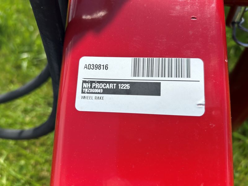 2022 NEW HOLLAND PROCART 1225 WHEEL RAKE ***CASH PRICE***