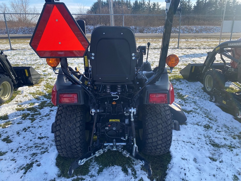 2023 YANMAR SA221 TRACTOR WITH LOADER AND MOWER