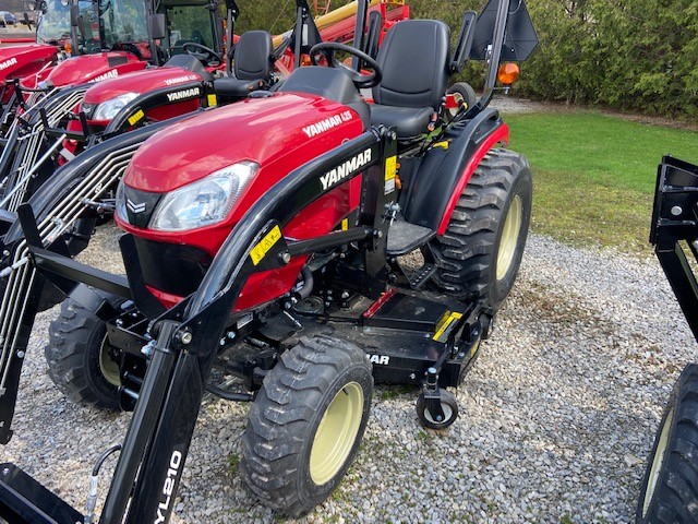2023 YANMAR SA425 TRACTOR WITH LOADER AND MOWER