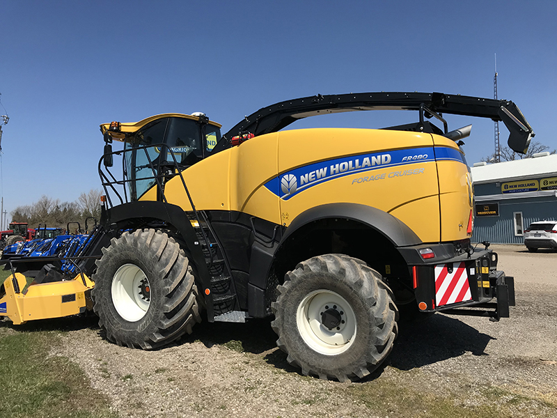 2023 NEW HOLLAND FR480 FORAGE HARVESTER