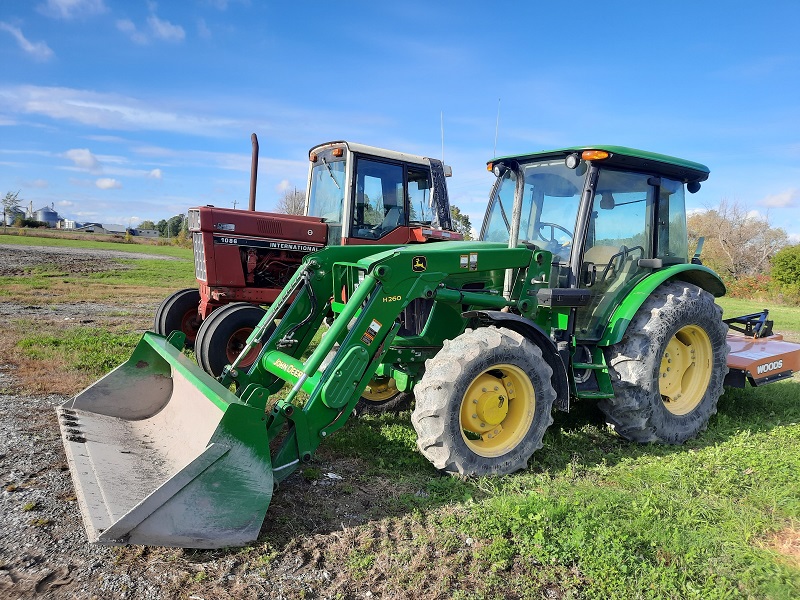 2013 JOHN DEERE 5101E TRACTOR WITH LOADER
