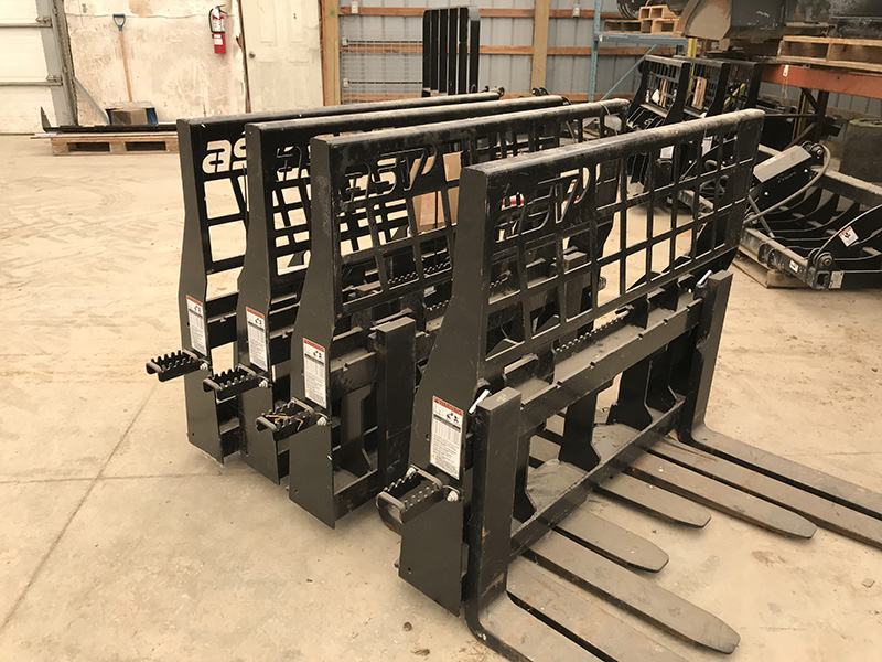 2022 ASV 42 INCH PALLET FORK WITH GUARD