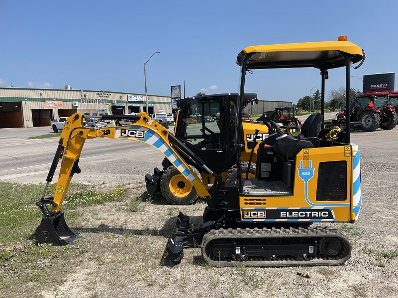 2023 JCB 19C-1E-TEC FULLY ELECTRIC MINI EXCAVATOR