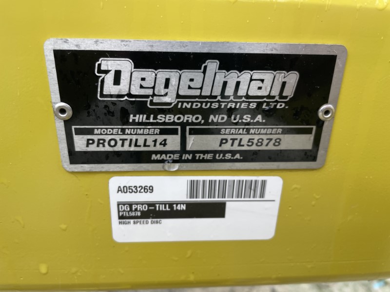 2023 DEGELMAN PRO-TILL 14 FOOT HIGH-SPEED DISC***SPECIAL DEMONSTRATOR PRICING***