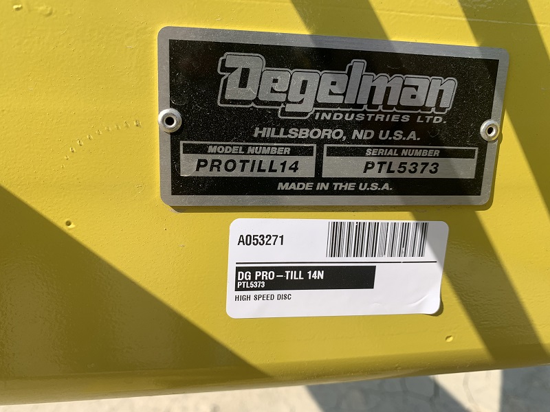 2023 DEGELMAN PRO-TILL 14 FOOT HIGH-SPEED DISC