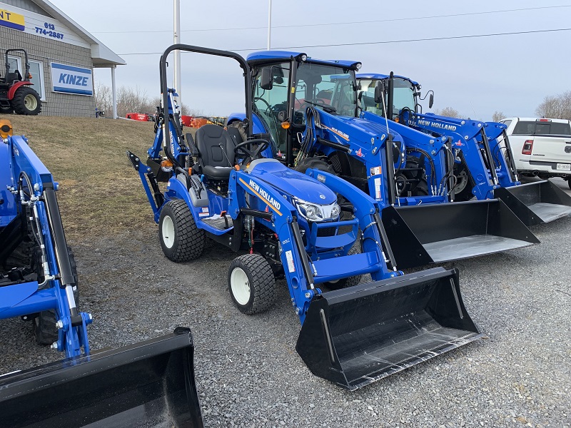 2024 NEW HOLLAND WORKMASTER 25S TRACTOR WITH LOADER AND BACKHOE