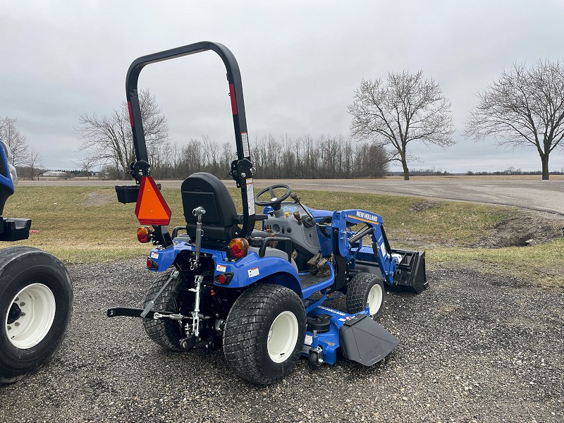 2024 NEW HOLLAND WORKMASTER 25S TRACTOR WITH LOADER AND MOWER