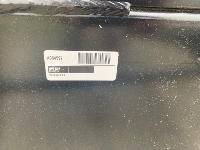 2023 HORST 505 RUNNING GEAR