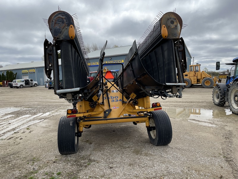 2014 OXBO 334 TRIPLE HEAD HAY & FORAGE WINDROW MERGER