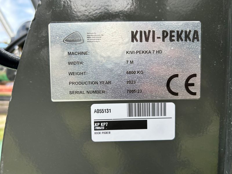 2023 KIVI PEKKA KP7 ROCK PICKER