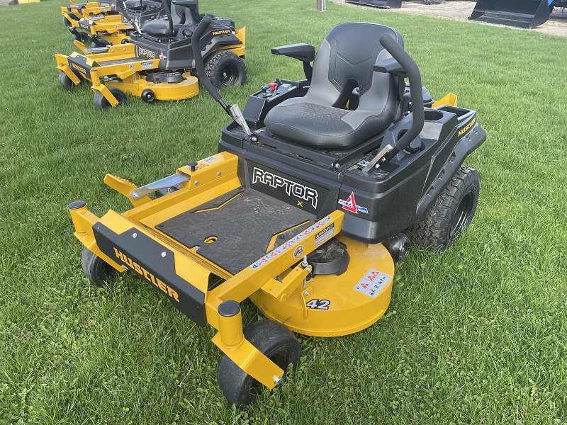 2023 HUSTLER RAPTOR X 42 ZERO TURN MOWER