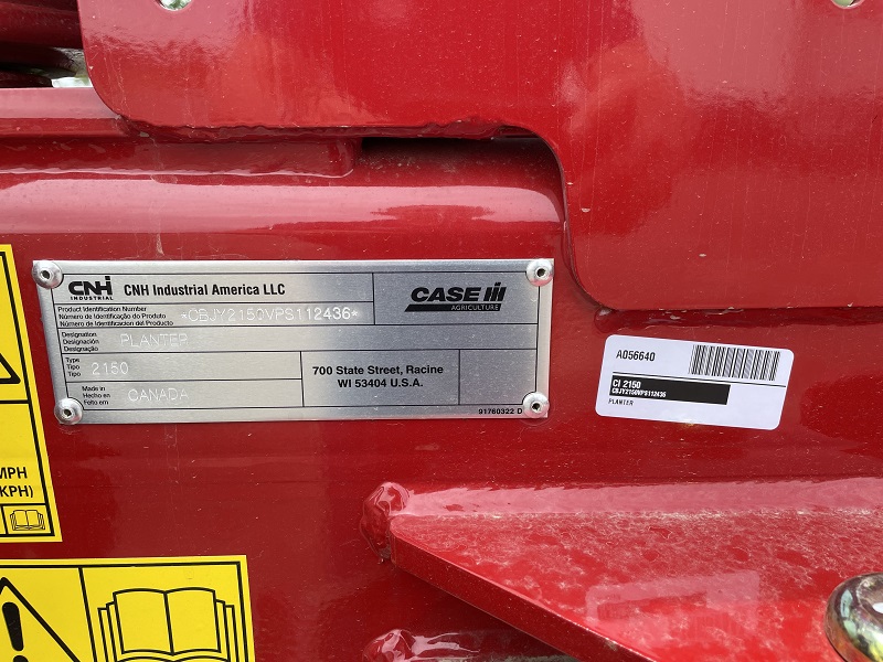 2024 CASE IH EARLY RISER 2150 16 ROW PLANTER ***CASH PRICE***