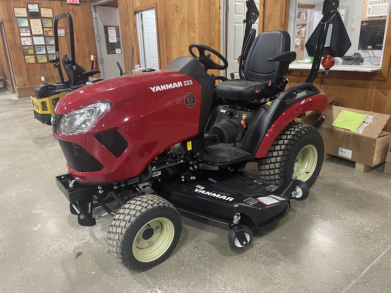 2023 YANMAR SA223 TRACTOR WITH MOWER