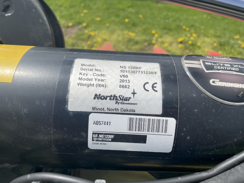 2013 GERINGHOFF NS1230F 12 ROW CORN HEAD