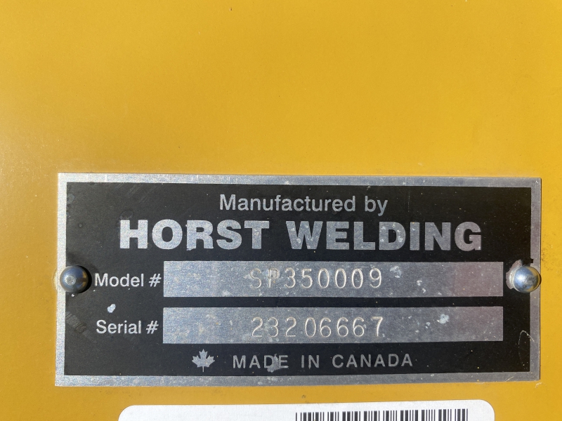 2023 HLA SNOW (HORST) SP350009LF SNOW PUSHER