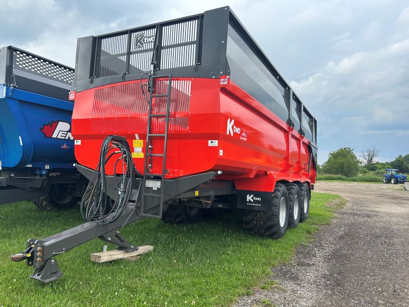 2023 KTWO CURVE 6030T DUMP TRAILER