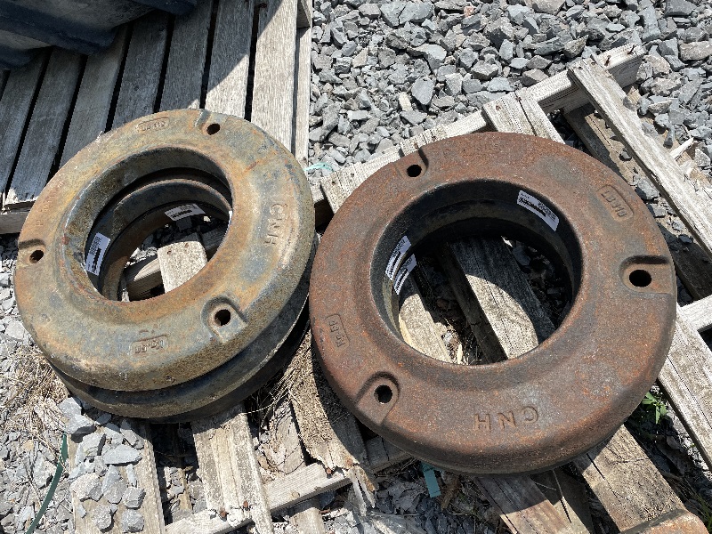 Delta Power Equipment 6 CASE IH WHEEL WEIGHTS