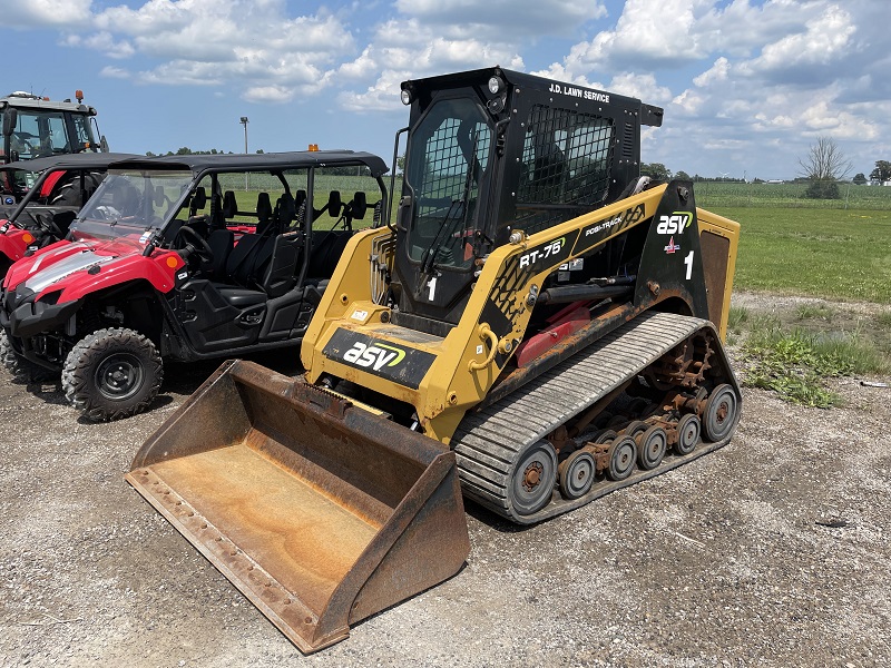 2017 ASV RT75 COMPACT TRACK LOADER