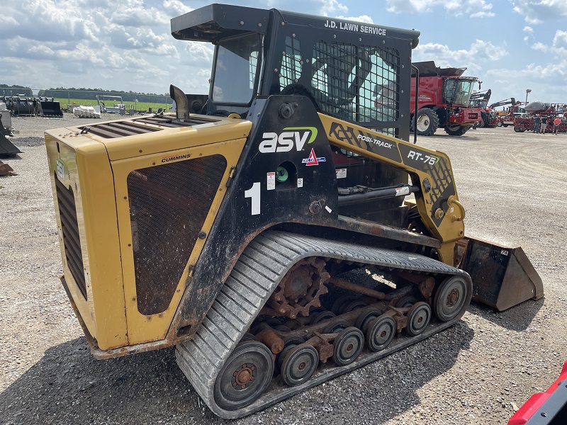 2017 ASV RT75 COMPACT TRACK LOADER