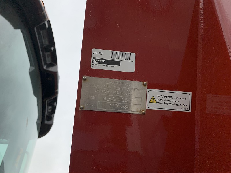 2023 CASE IH TITAN 4540 FLOATER WITH NEW LEADER NL5000 G5 SPINNER SPREADER